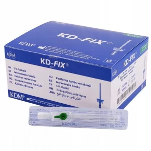 Wenflon kaniula 18G zielony KD-Fix 1 sztuka