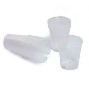 Kieliszki plastikowe do podawania leków 90 sztuk